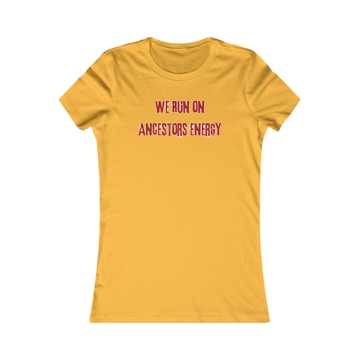 Empowerment through Ancestors Energy-Infused Women's Tee - Celebrate your roots