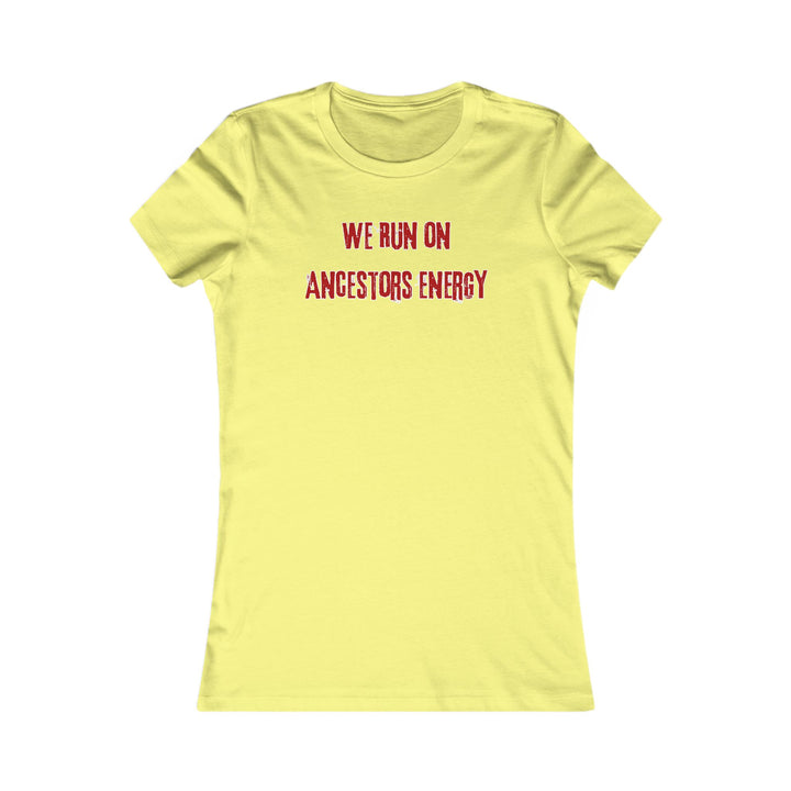 Empowerment through Ancestors Energy-Infused Women's Tee - Celebrate your roots