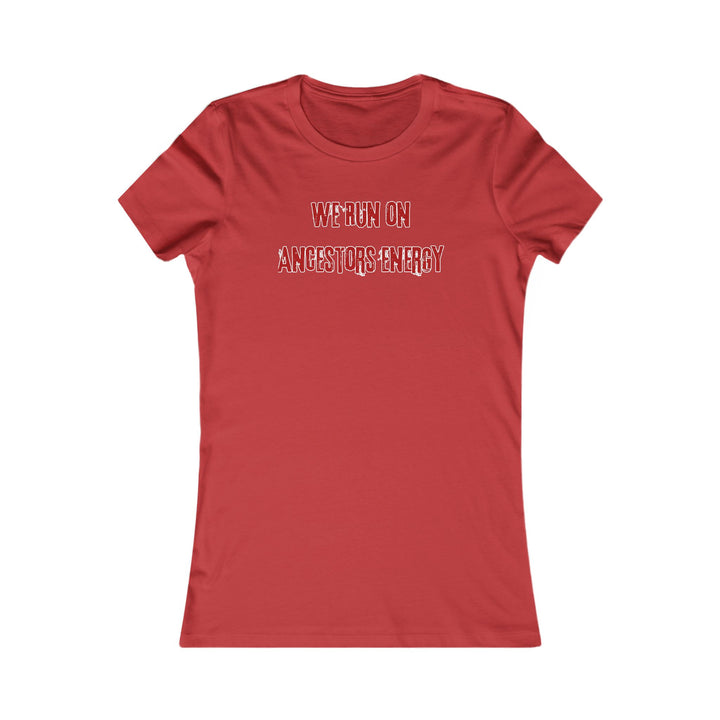 Empowerment through Ancestors Energy-Infused Women's Tee - Celebrate your roots