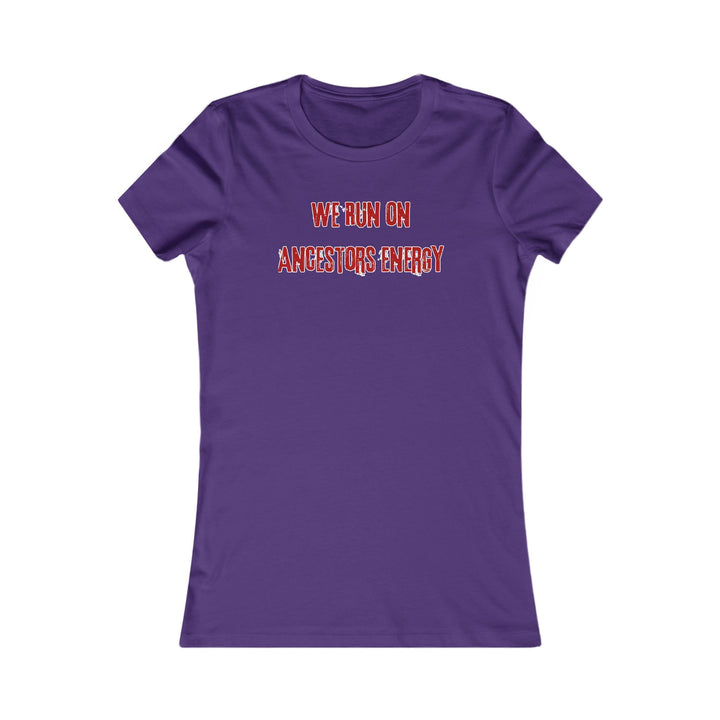 Empowerment through Ancestors Energy-Infused Women's Tee - Celebrate your roots