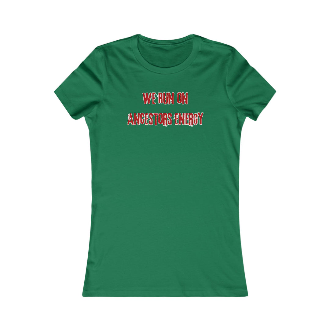 Empowerment through Ancestors Energy-Infused Women's Tee - Celebrate your roots