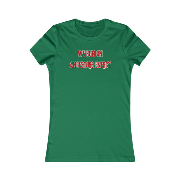 Empowerment through Ancestors Energy-Infused Women's Tee - Celebrate your roots