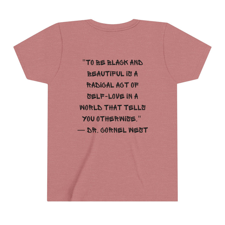 'Unapologetically Black ’ Youth Tee