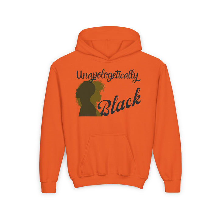 Unapologetically Black pride and culture empowerment for youth hoodie identity