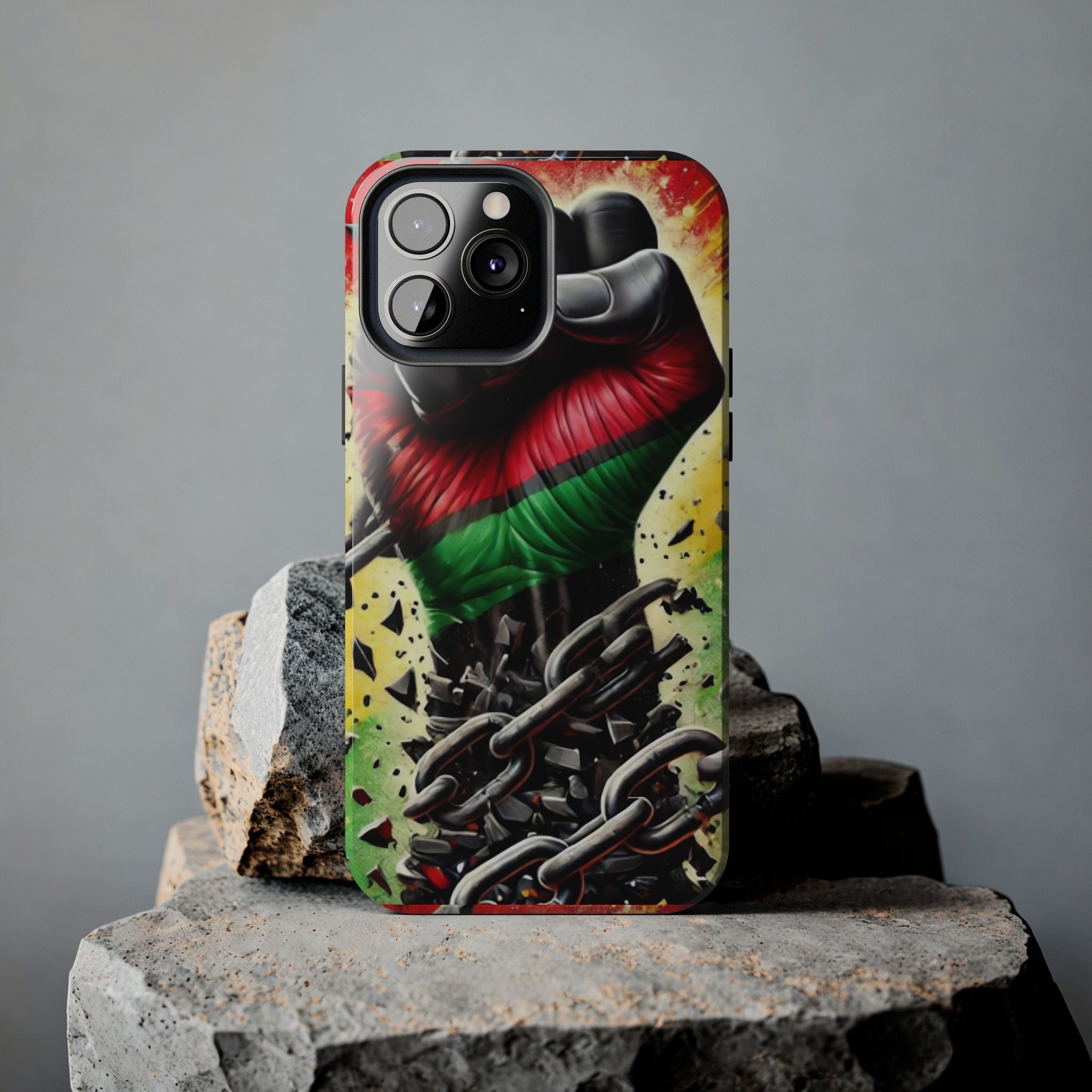 Raised Fist Black Empowerment Phone Case – Melanin Power Protection for iPhone & Samsung