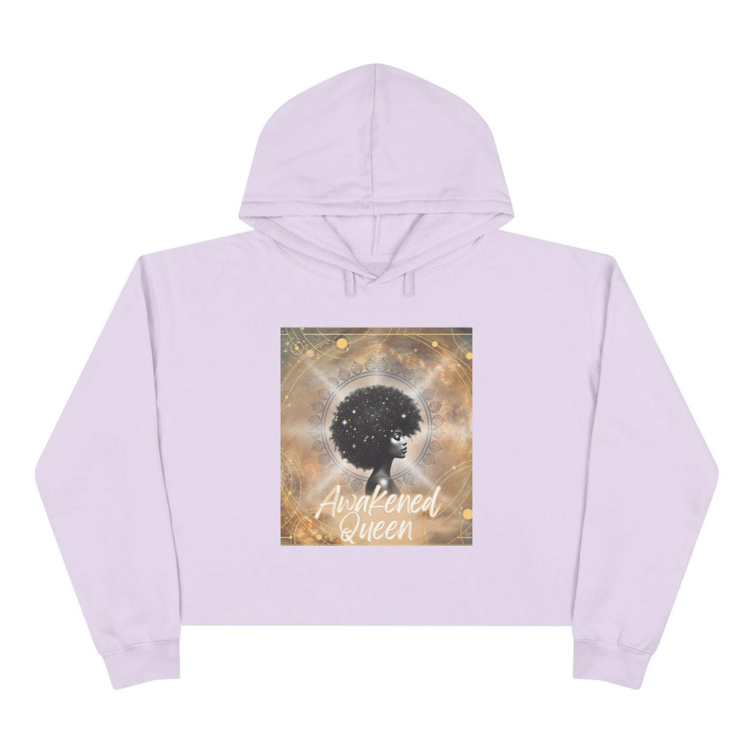 Awakened Queen Crop Hoodie - MKCM Modern Designs