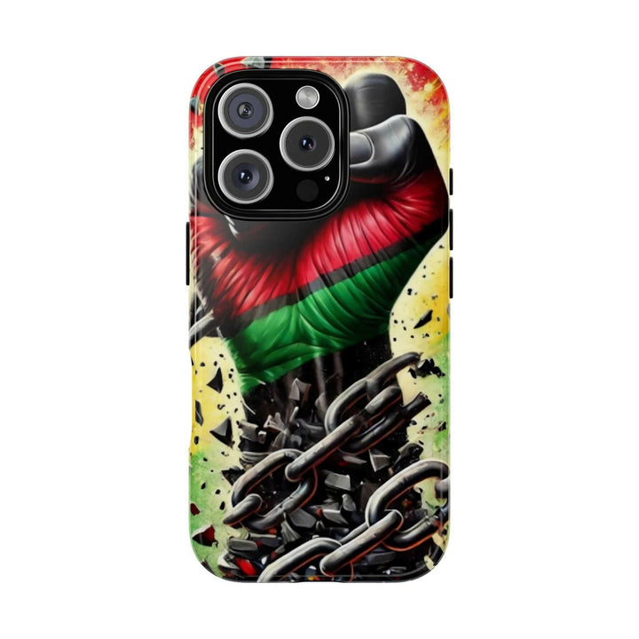 Bold Raised Fist Tough Phone Case.