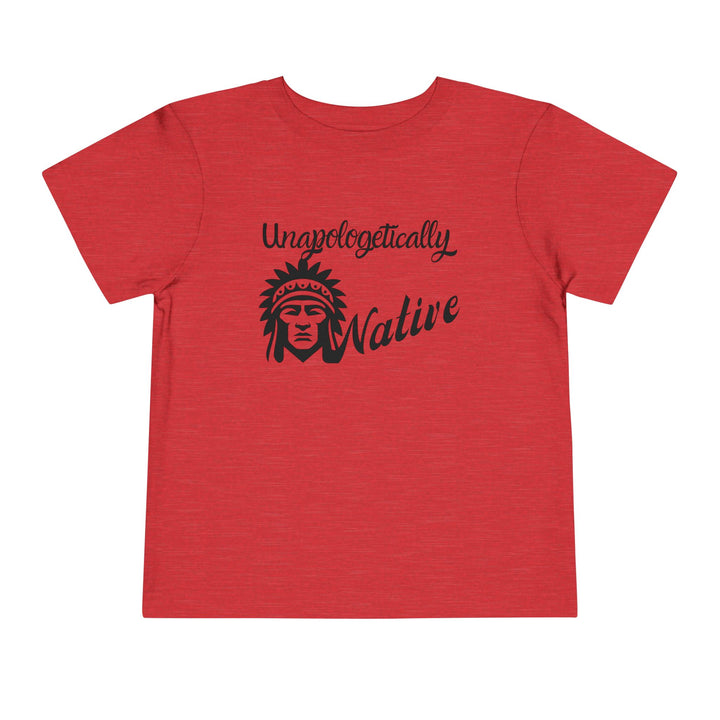 Unapologetically Native toddler tee - fashionable, culturally-inspired, comfortable