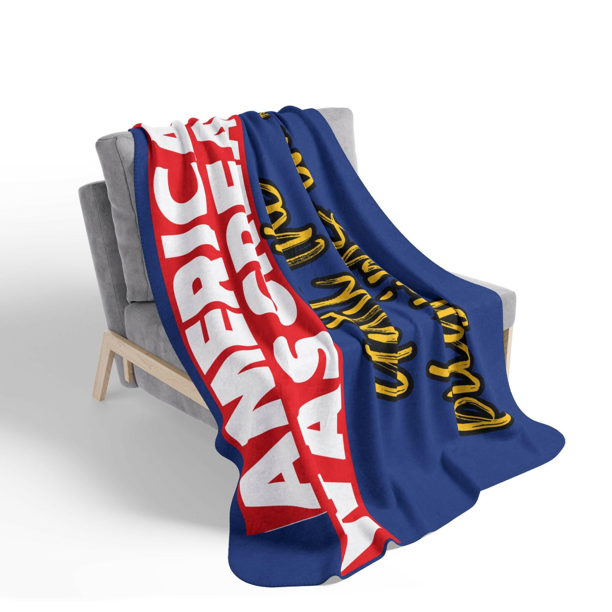 'America Was Great' Fleece Sherpa Blanket - MKCM Modern Designs