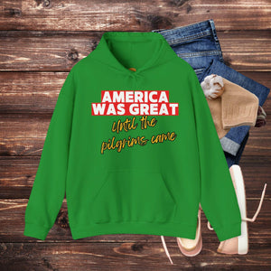 'America Was Great' Men's Hoodie - MKCM Modern Designs