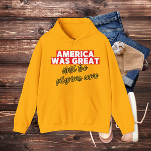 'America Was Great' Men's Hoodie - MKCM Modern Designs