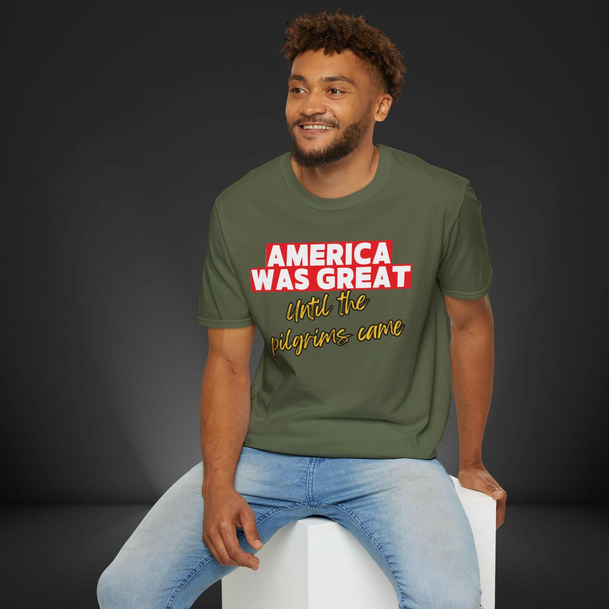 'America was Great' T-Shirt - MKCM Modern Designs