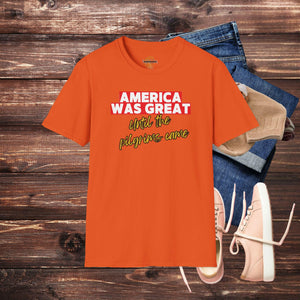 'America was Great' T-Shirt - MKCM Modern Designs