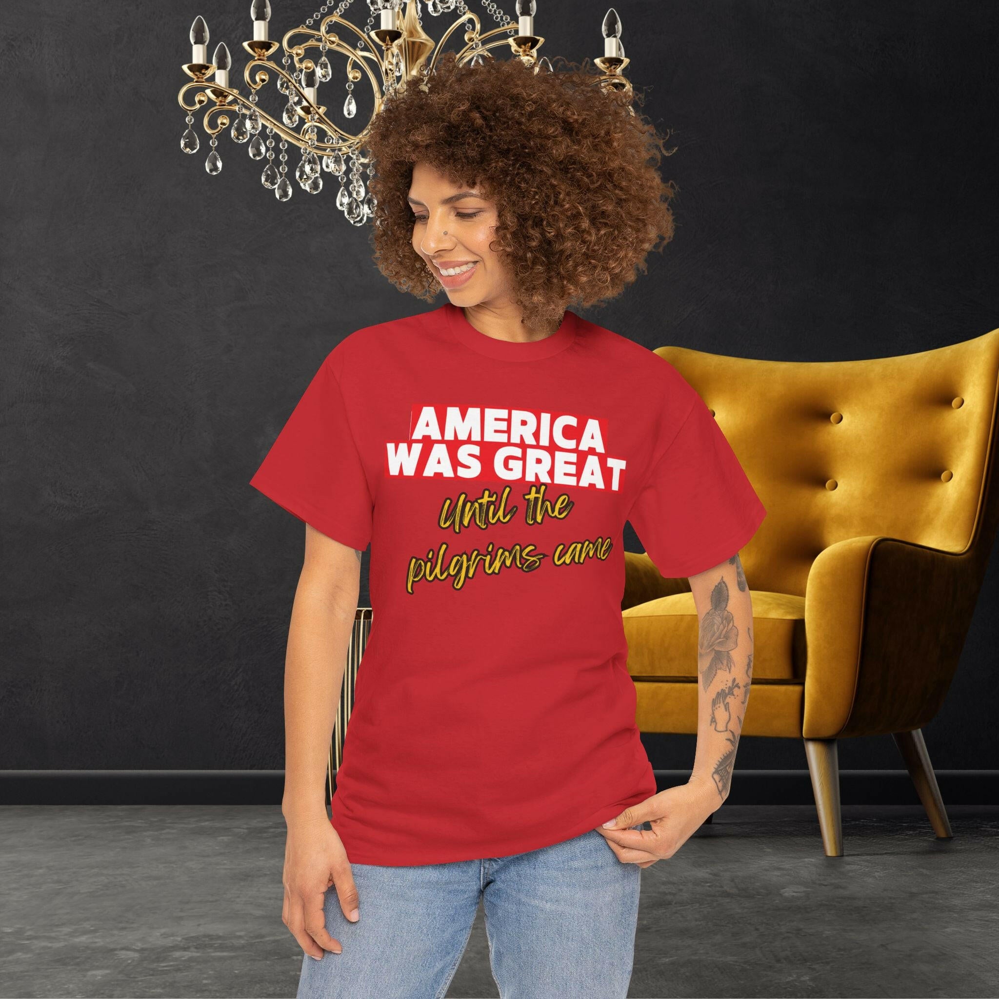 'America Was Great' Women's Tee - MKCM Modern Designs