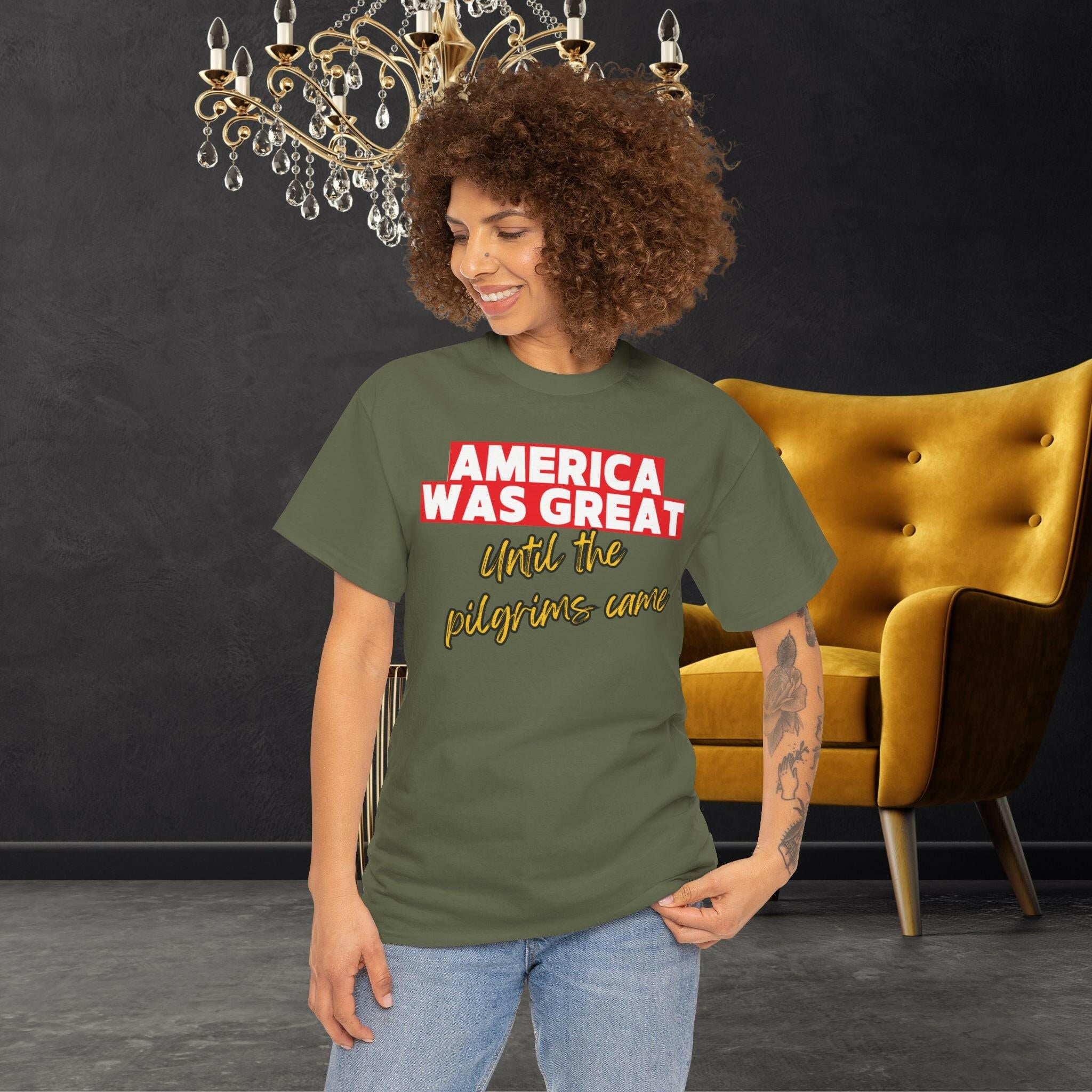 'America Was Great' Women's Tee - MKCM Modern Designs