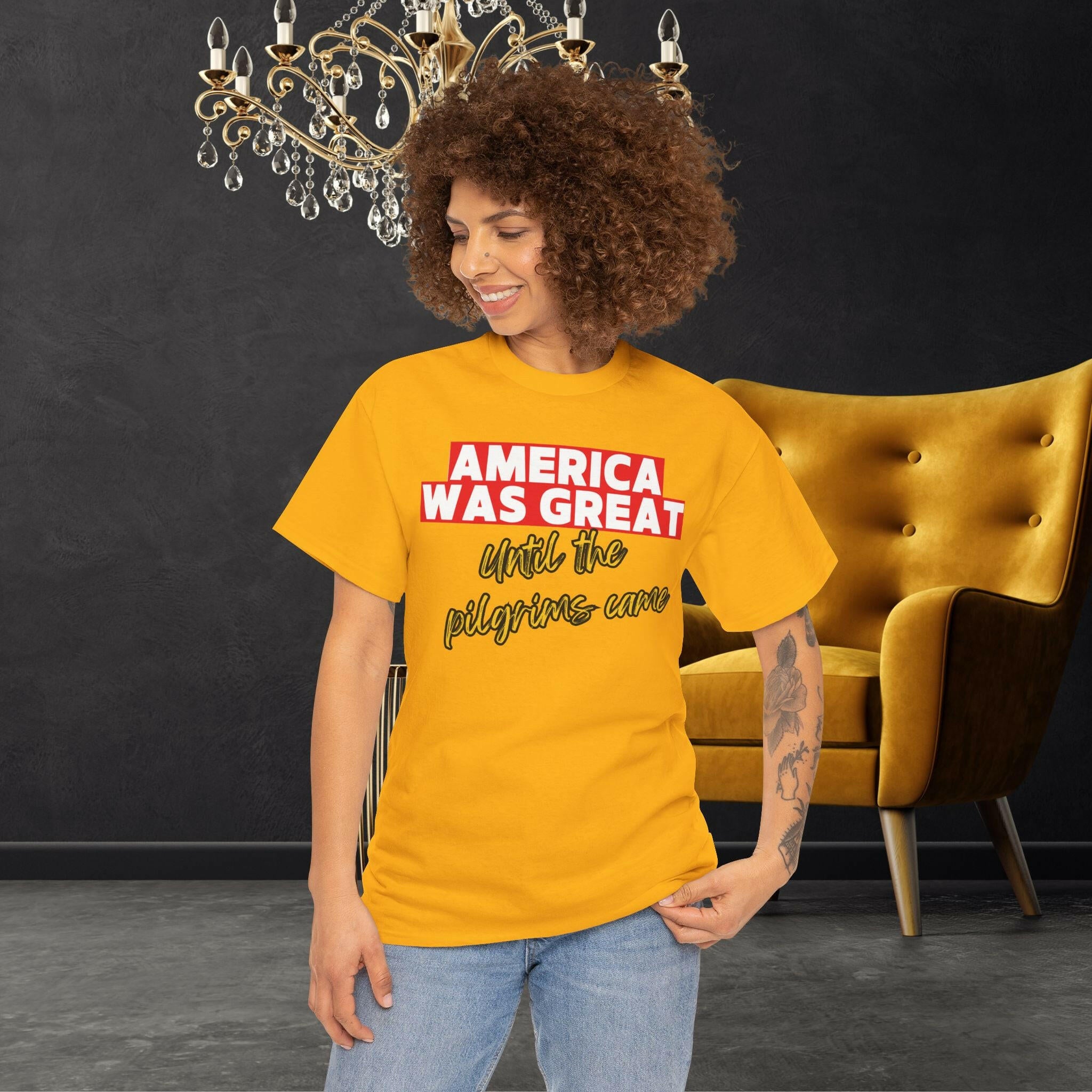 'America Was Great' Women's Tee - MKCM Modern Designs