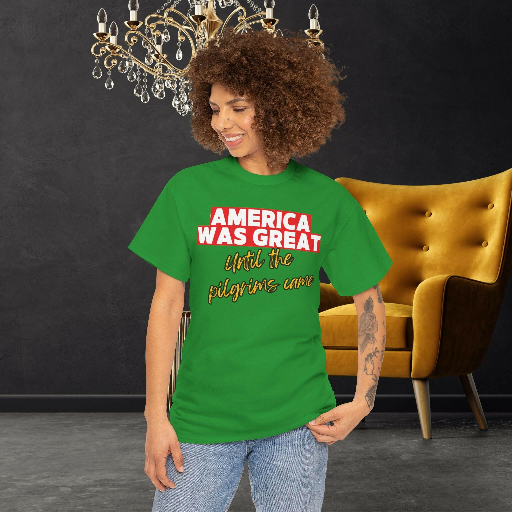 'America Was Great' Women's Tee - MKCM Modern Designs