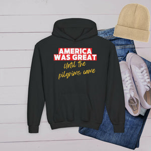 'America Was Great’ Youth Hoodie - MKCM Modern Designs