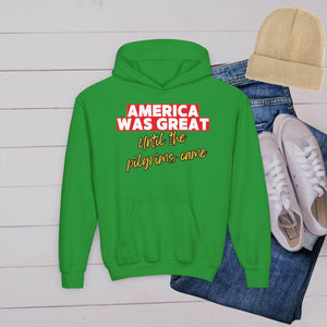 'America Was Great’ Youth Hoodie - MKCM Modern Designs