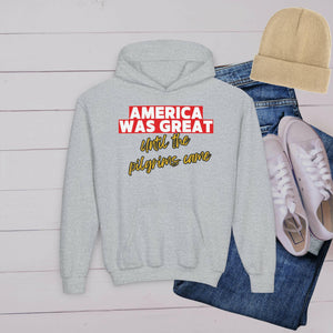 'America Was Great’ Youth Hoodie - MKCM Modern Designs