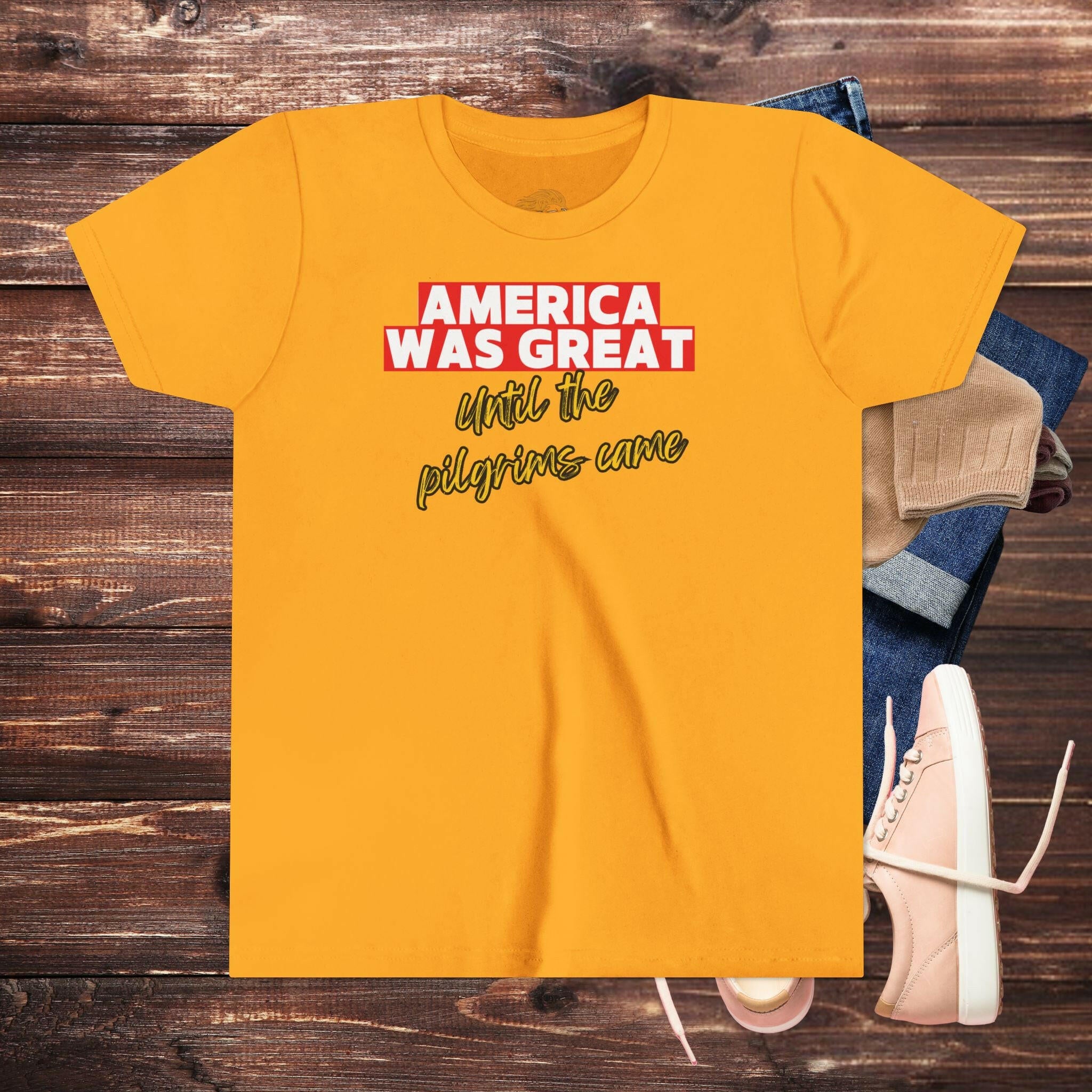 'America Was Great' Youth Shirt - MKCM Modern Designs