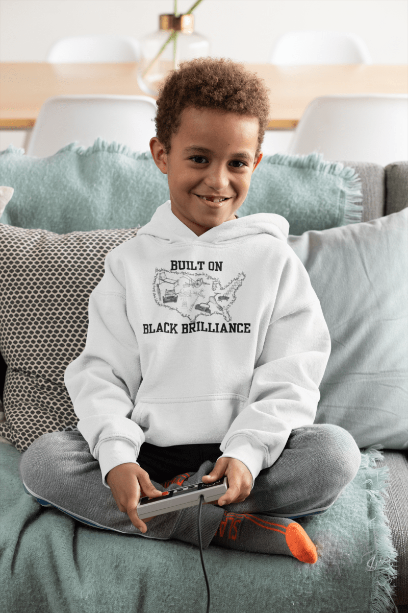 'BLACK Brilliance' Toddler Hoodie - MKCM Modern Designs