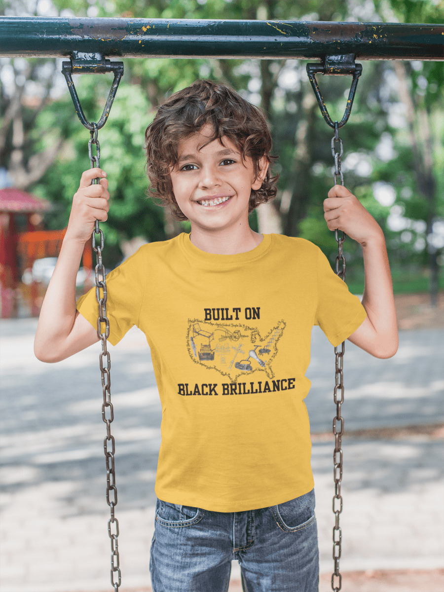 'Black Brilliance’ Toddler Tee - MKCM Modern Designs