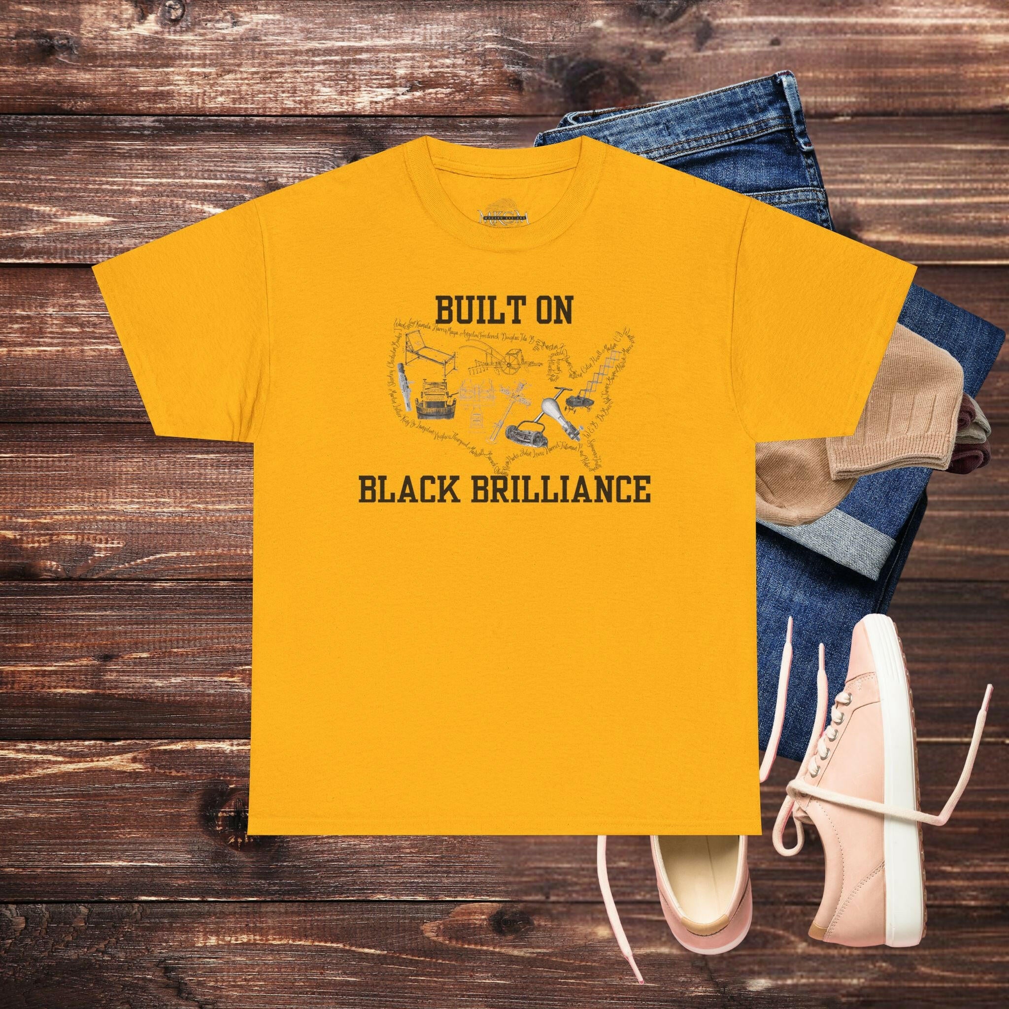 ‘Black Brilliance' Women's Tee - MKCM Modern Designs