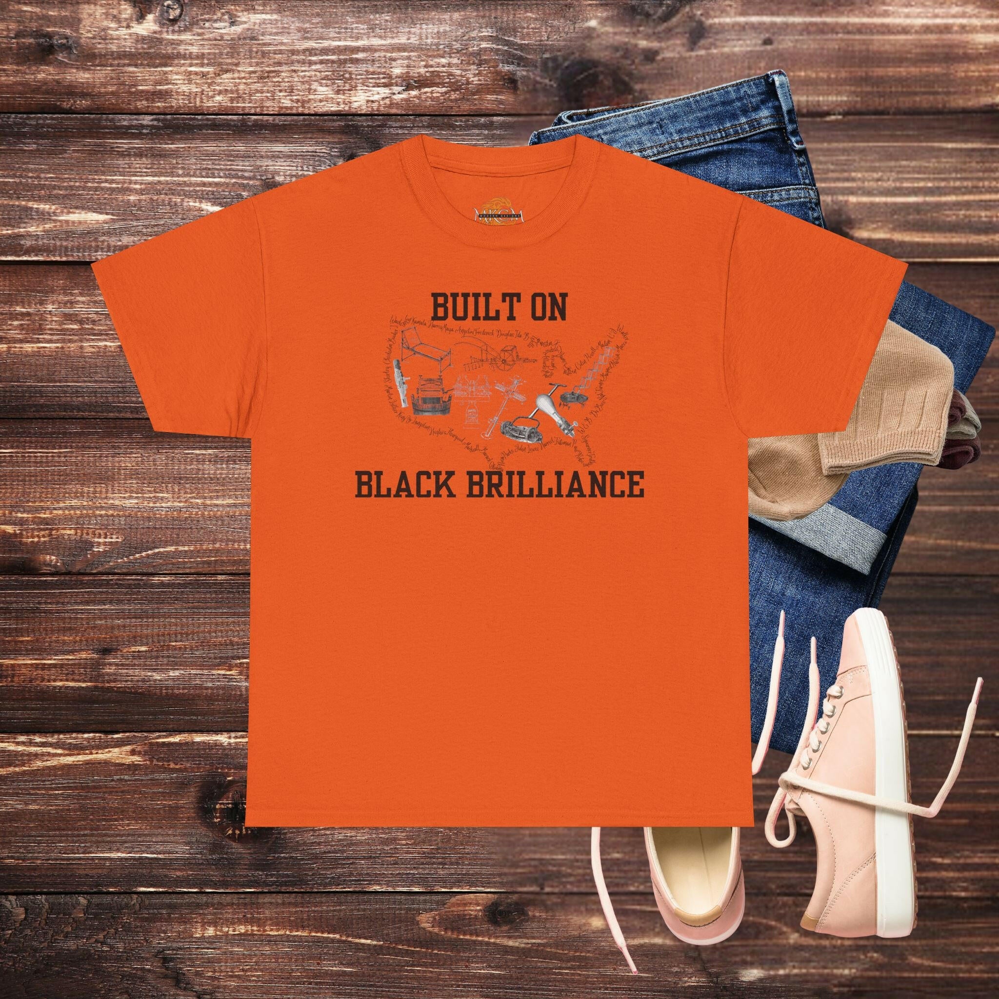 ‘Black Brilliance' Women's Tee - MKCM Modern Designs