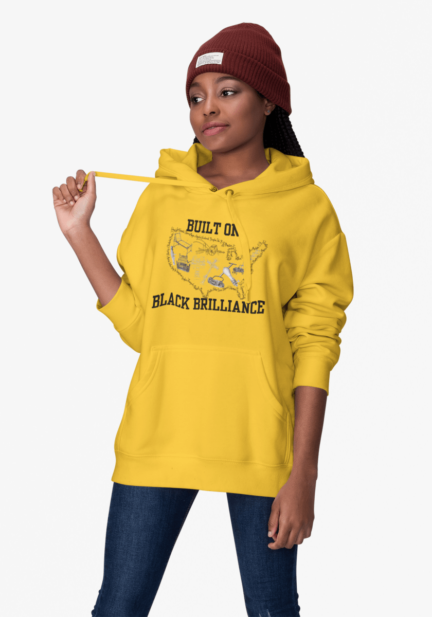 'Black Brilliance’ Youth Hoodie - MKCM Modern Designs