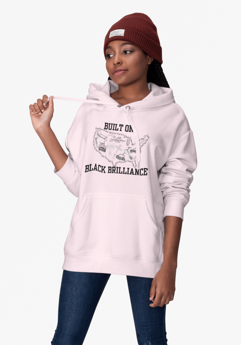 'Black Brilliance’ Youth Hoodie - MKCM Modern Designs