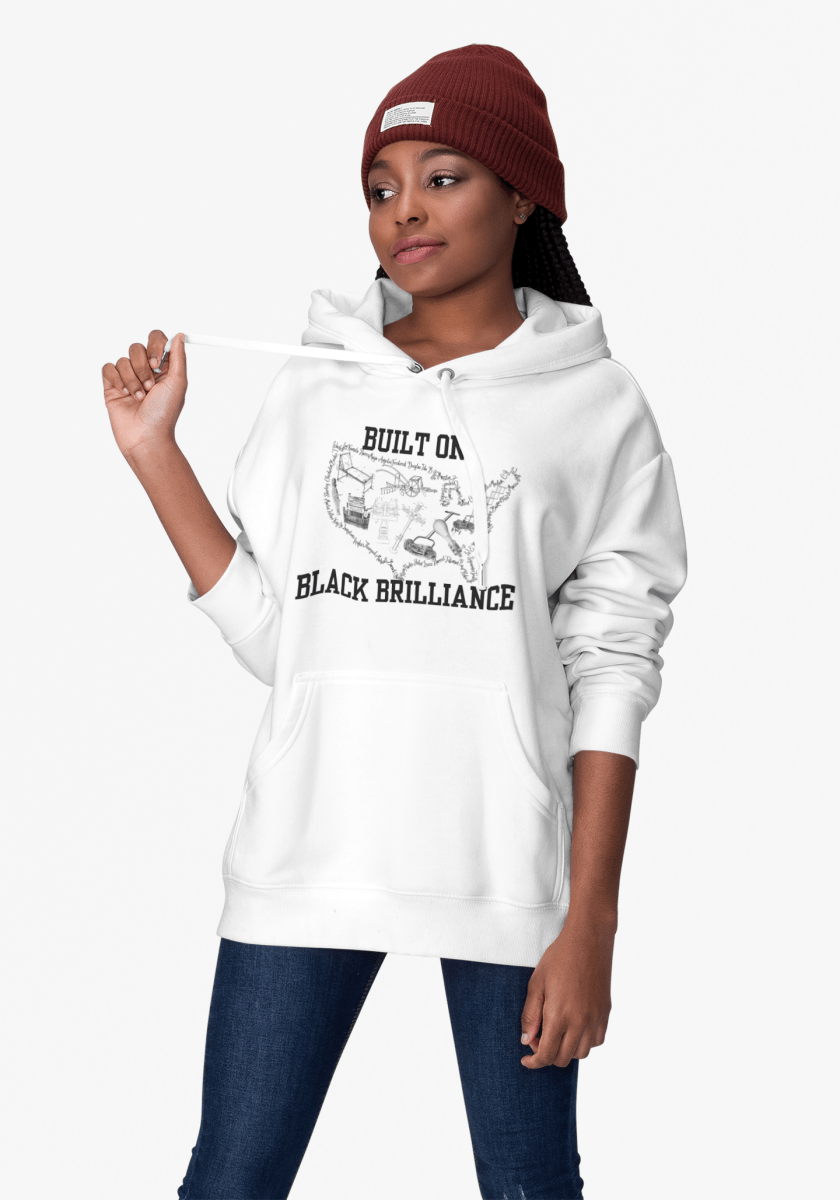 'Black Brilliance’ Youth Hoodie - MKCM Modern Designs