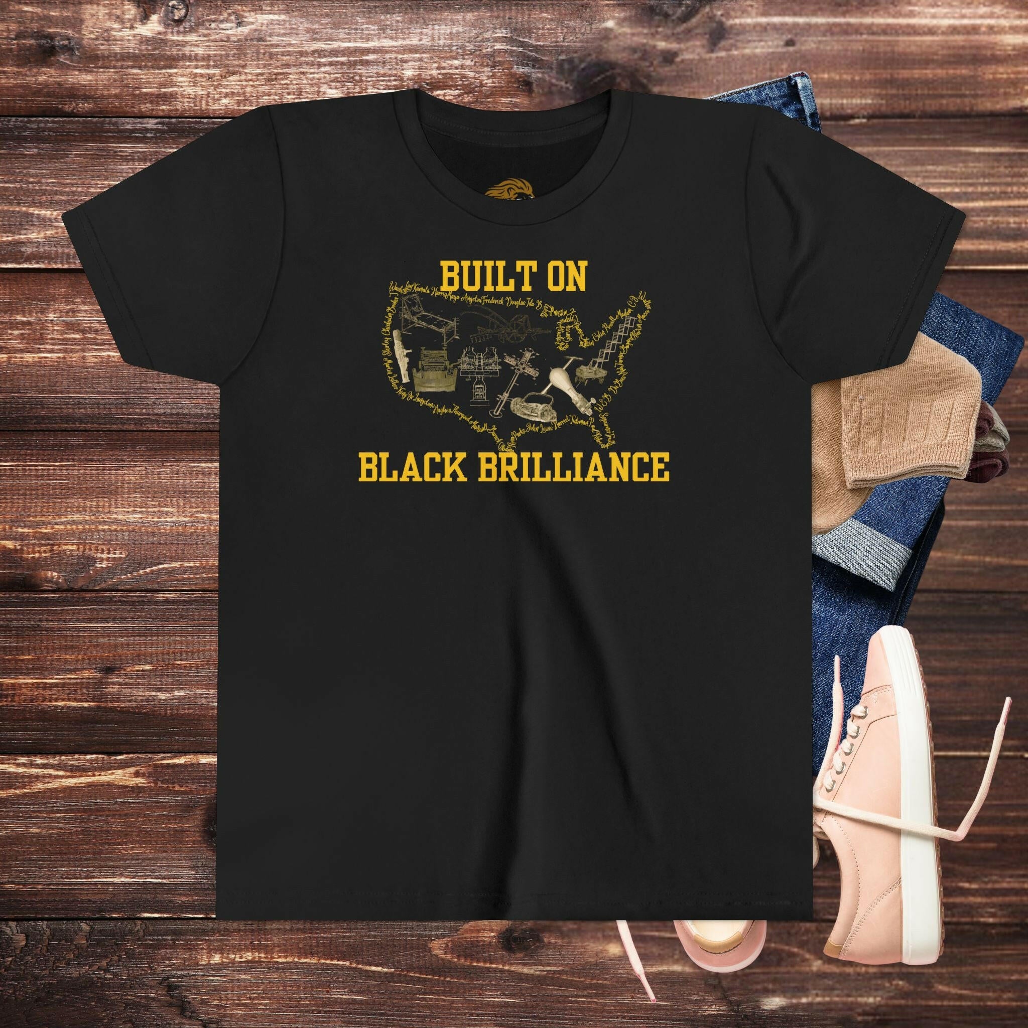 'BLACK Brilliance' Youth Shirt - MKCM Modern Designs