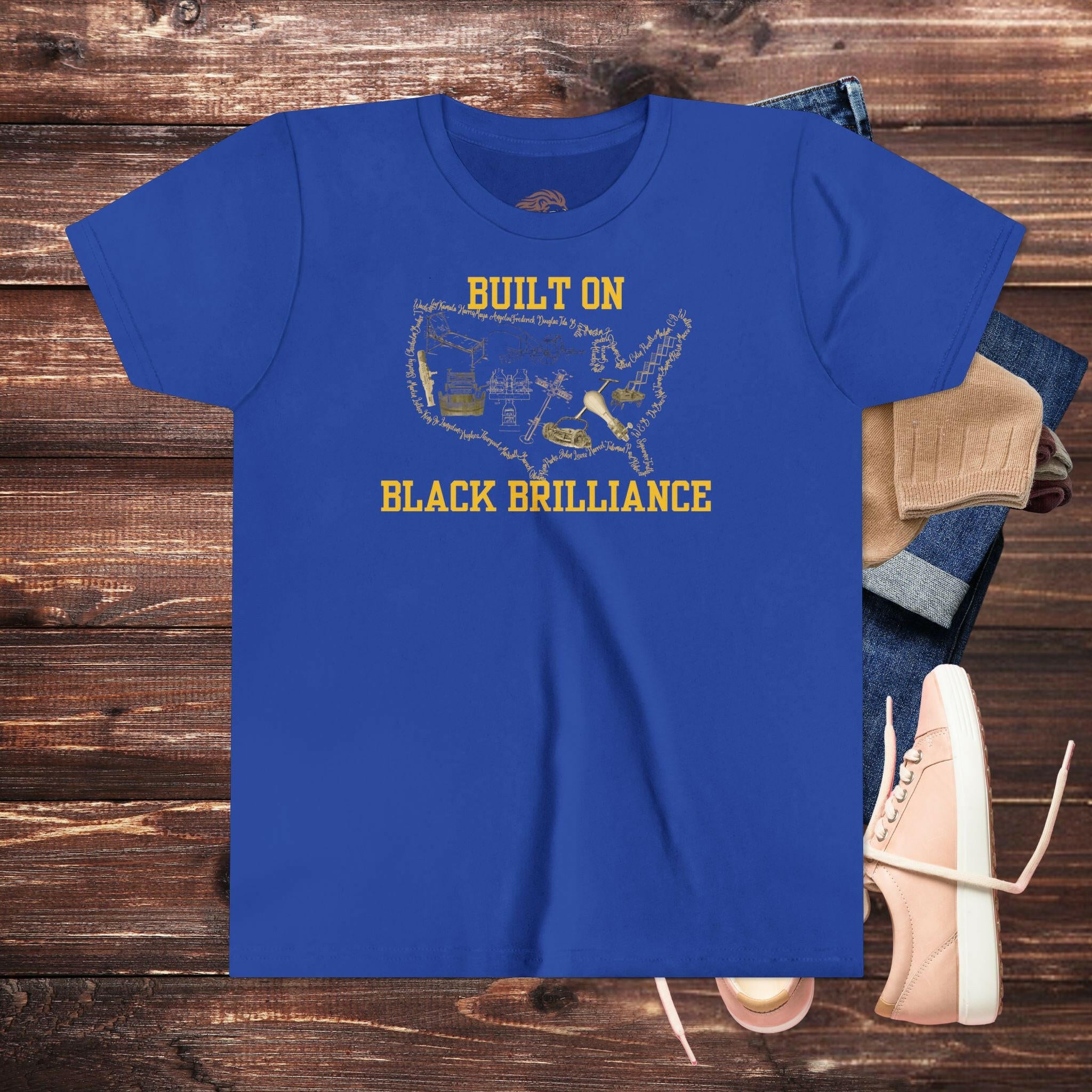 'BLACK Brilliance' Youth Shirt - MKCM Modern Designs