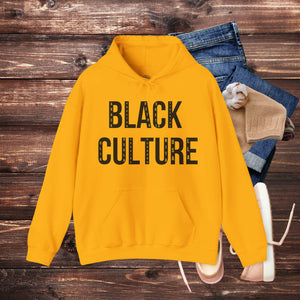 'BLACK Culture' Men's Hoodie - MKCM Modern Designs