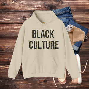 'BLACK Culture' Men's Hoodie - MKCM Modern Designs