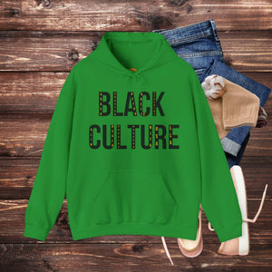 'BLACK Culture' Men's Hoodie - MKCM Modern Designs