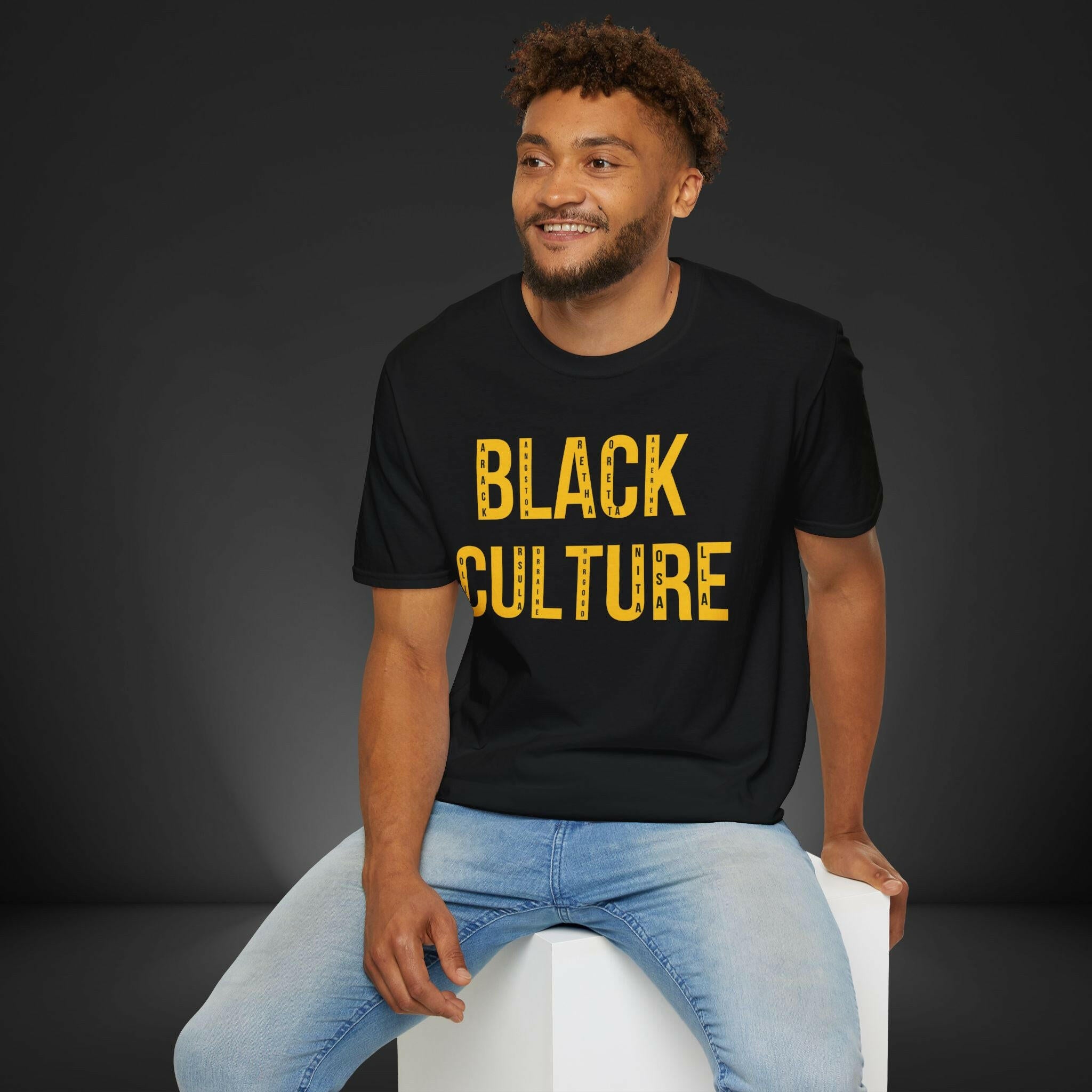 'Black Culture' T-Shirt - MKCM Modern Designs