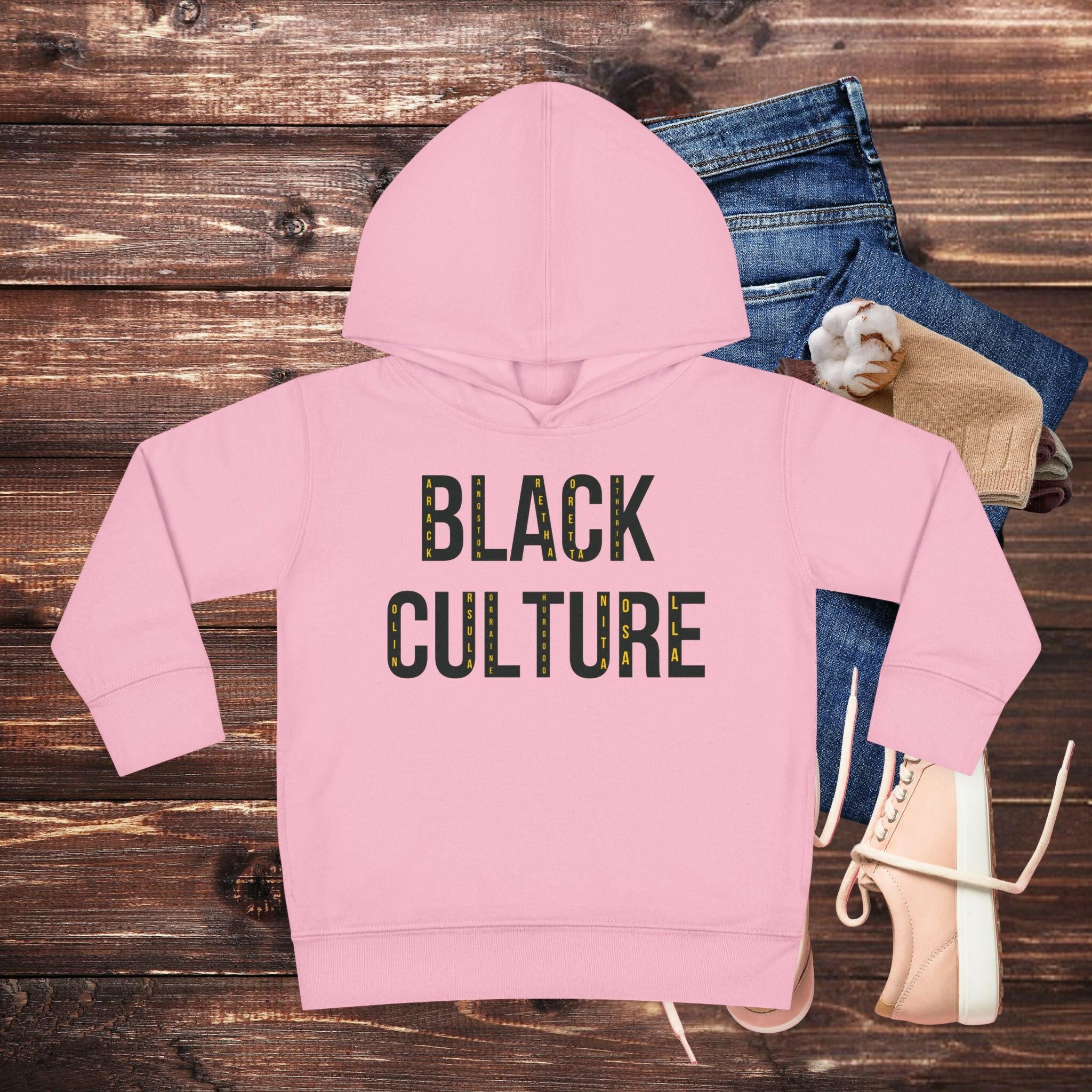 'BLACK Culture' Toddler Hoodie - MKCM Modern Designs