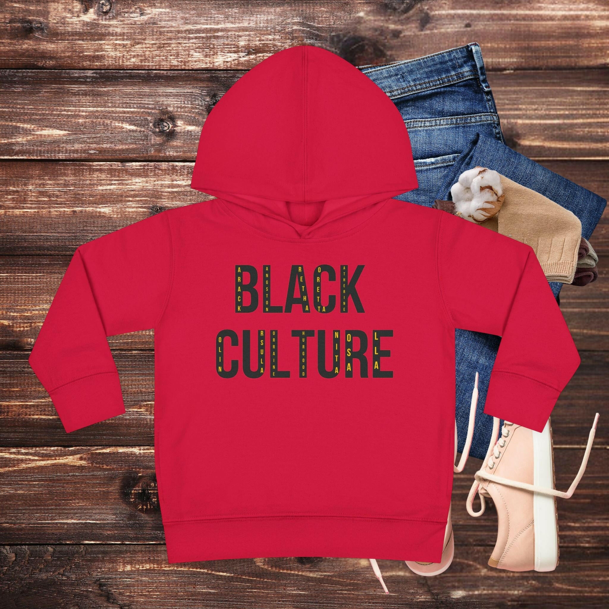 'BLACK Culture' Toddler Hoodie - MKCM Modern Designs