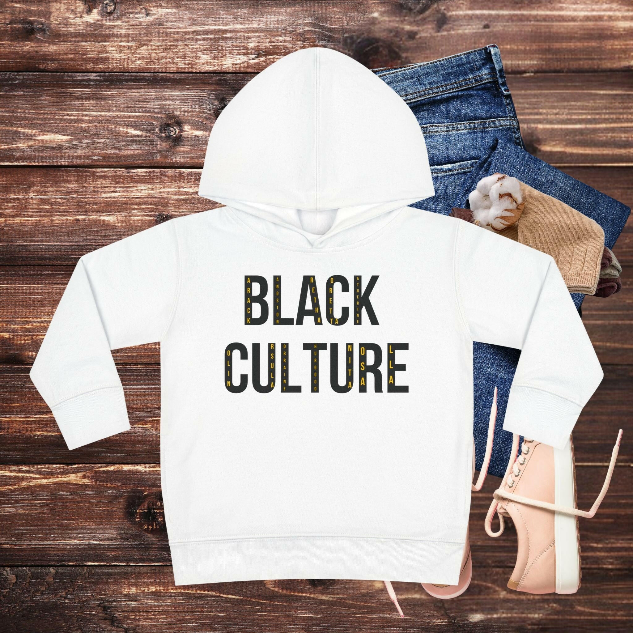 'BLACK Culture' Toddler Hoodie - MKCM Modern Designs