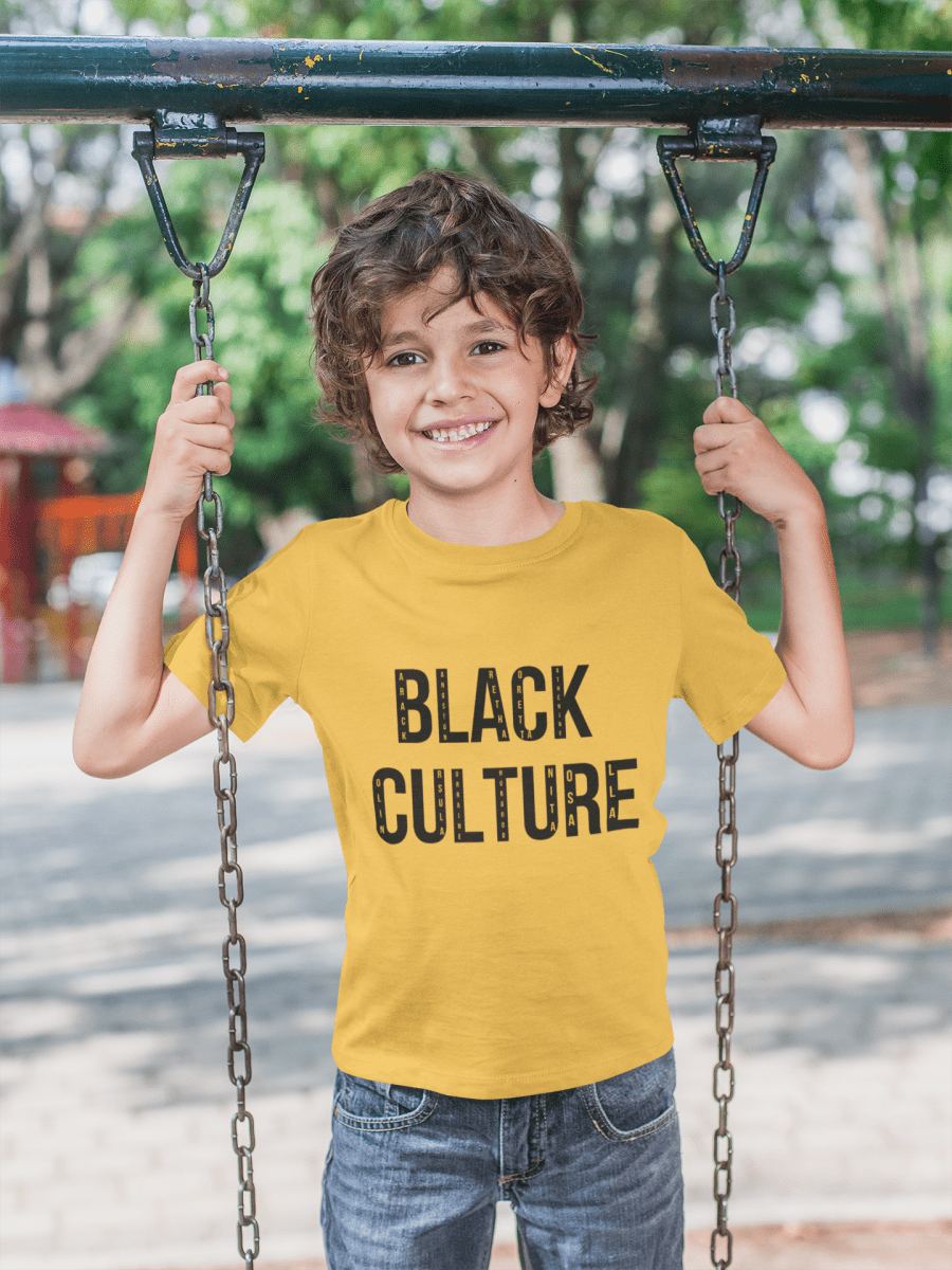 'BLACK Culture’ Toddler Tee - MKCM Modern Designs