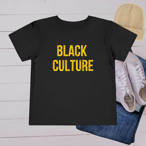 'BLACK Culture’ Toddler Tee - MKCM Modern Designs