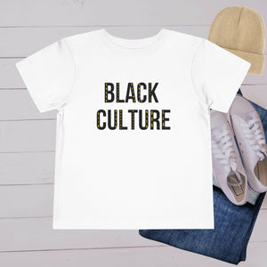 'BLACK Culture’ Toddler Tee - MKCM Modern Designs