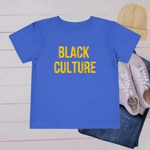 'BLACK Culture’ Toddler Tee - MKCM Modern Designs