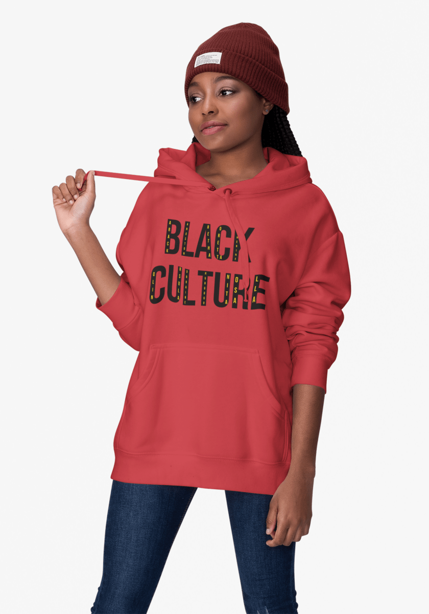 'BLACK Culture ’ Youth Hoodie - MKCM Modern Designs