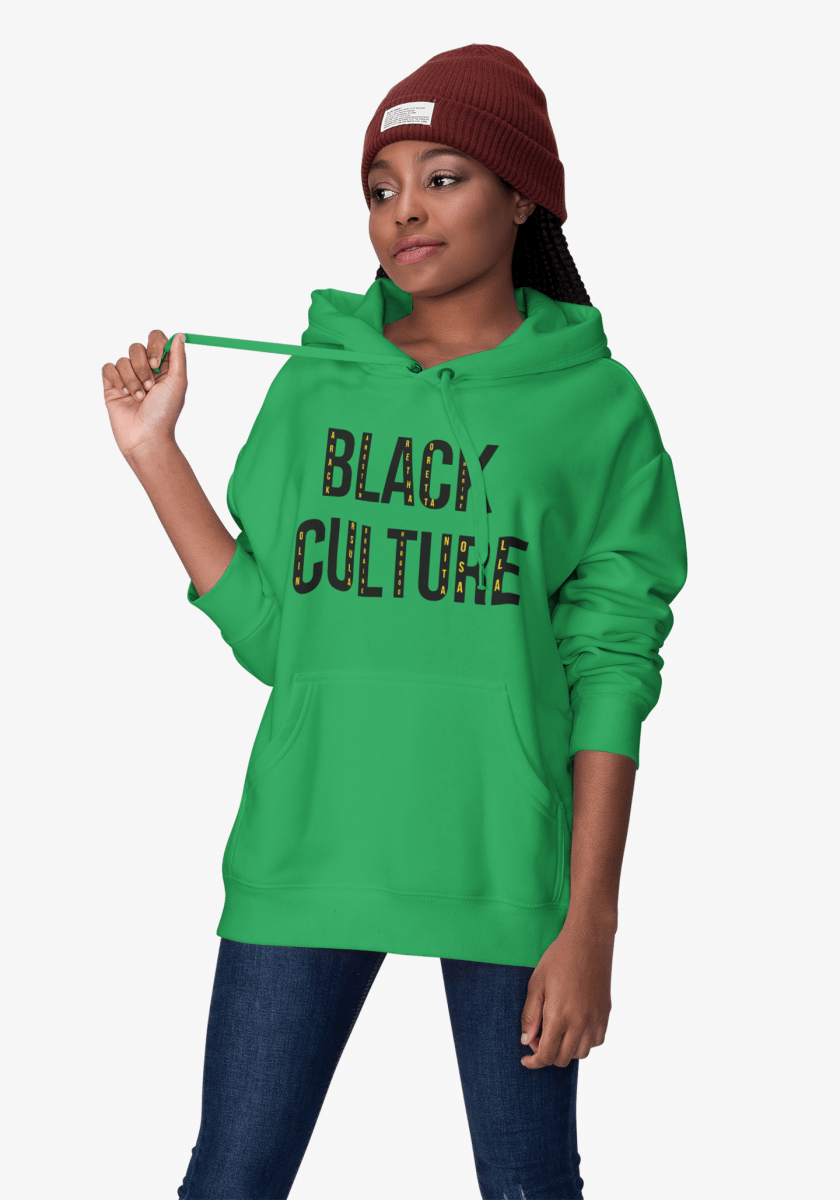 'BLACK Culture ’ Youth Hoodie - MKCM Modern Designs