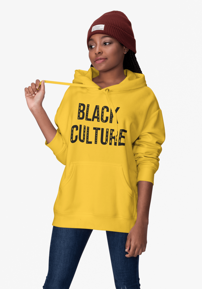 'BLACK Culture ’ Youth Hoodie - MKCM Modern Designs