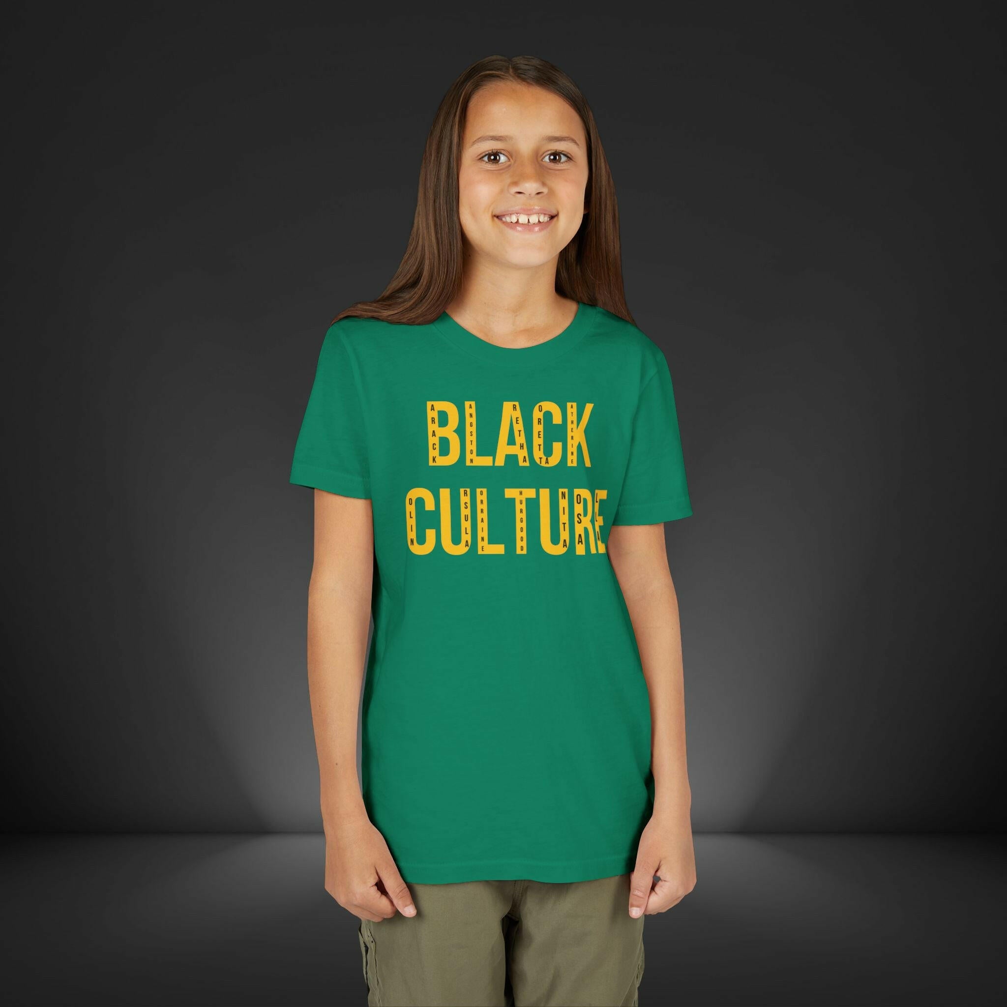 'BLACK Culture' Youth Shirt - MKCM Modern Designs