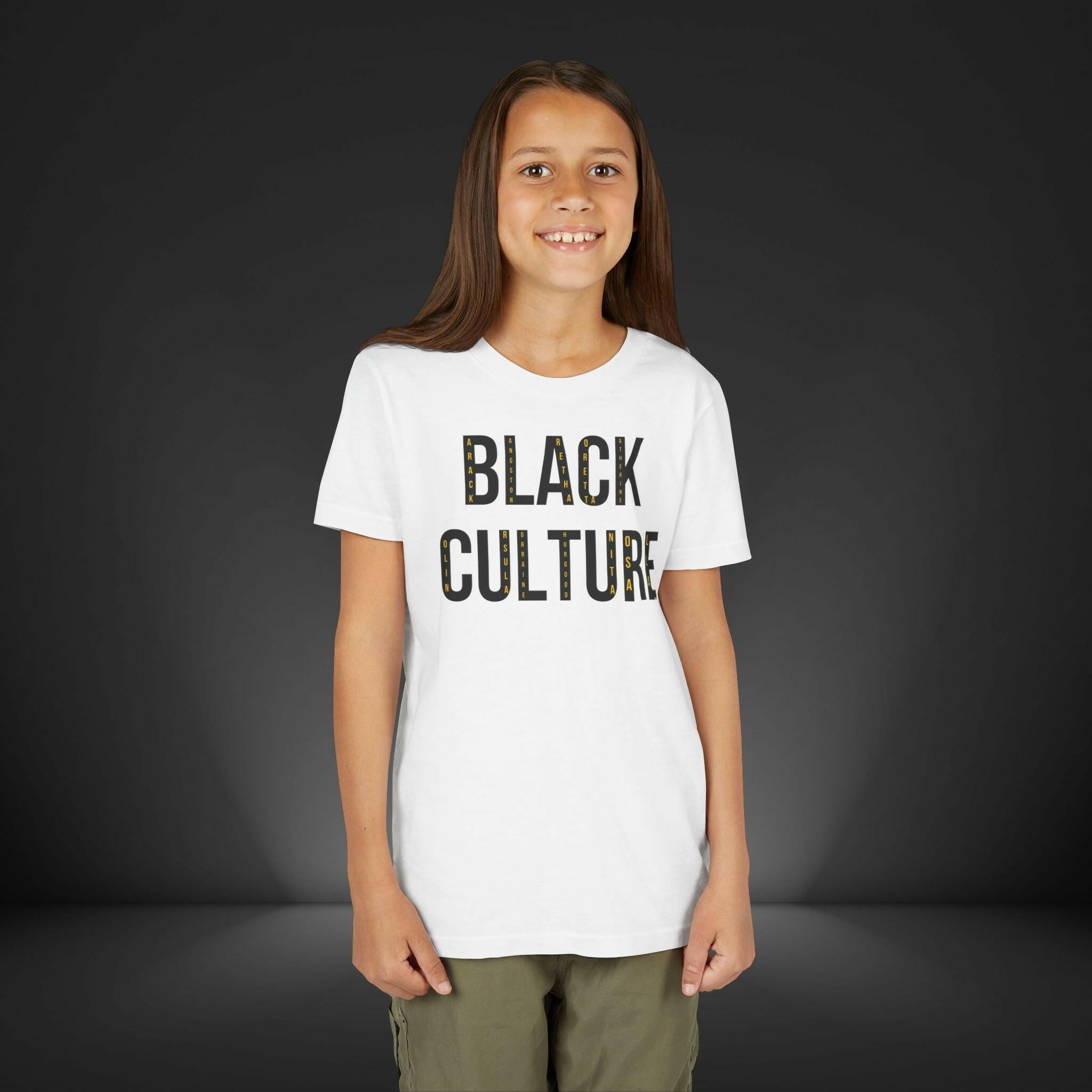 'BLACK Culture' Youth Shirt - MKCM Modern Designs